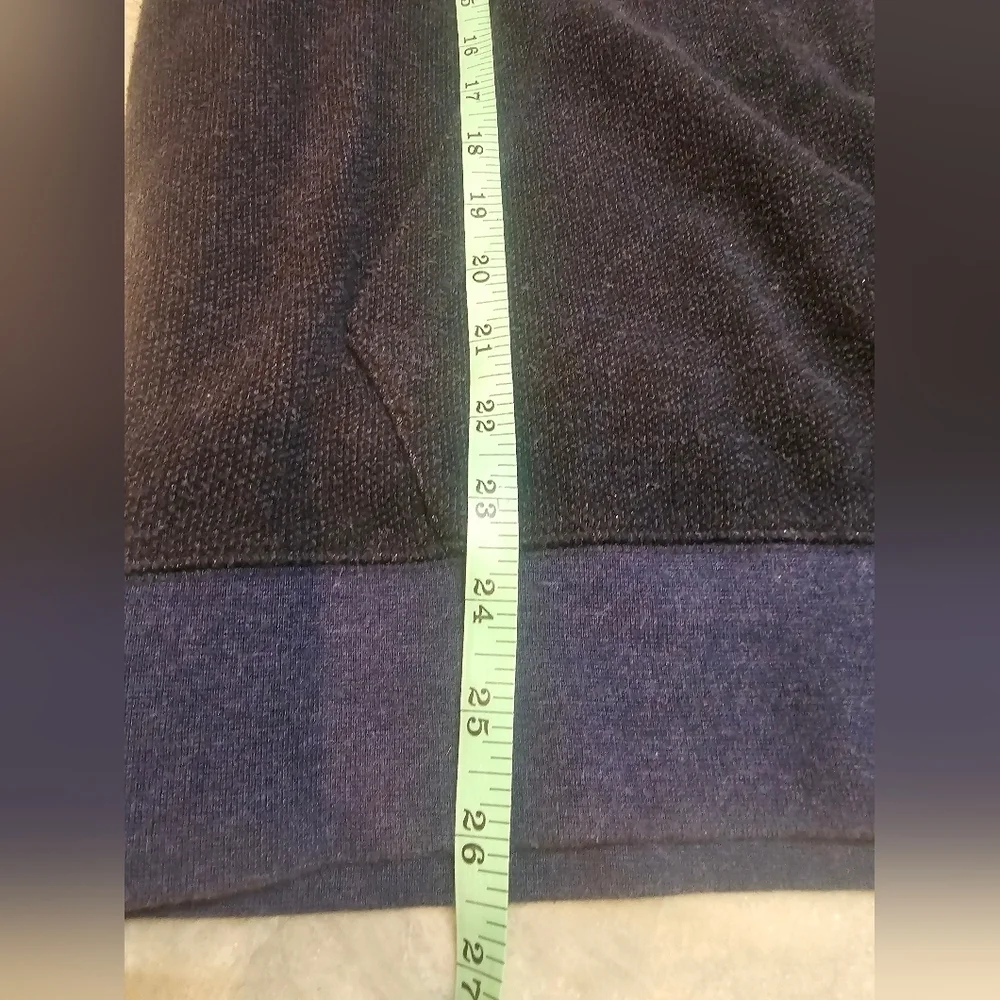 Banana Republic Brushed Birdseye Pullover - Navy - Size Large